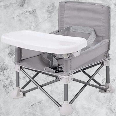 Chaise Pliante - BabyBoosterSeat™ - Gris - Bébé confort plus